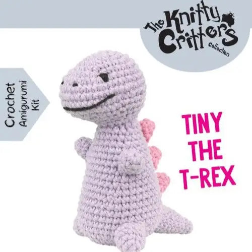 Crochet Kit - Tiny the T-Rex