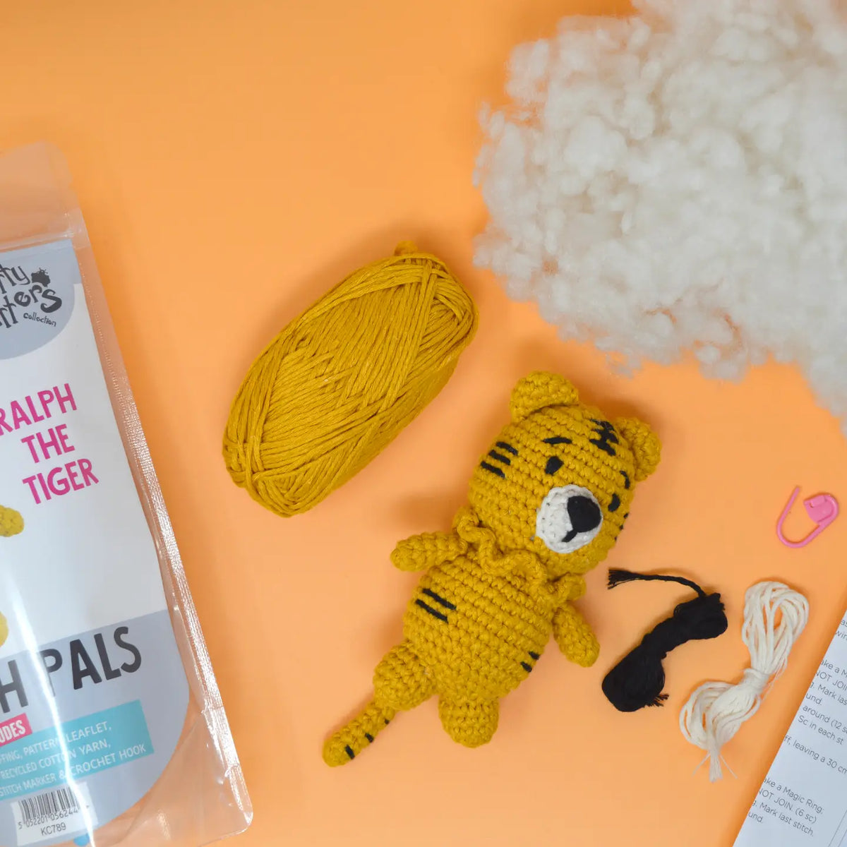 Crochet Kit - Ralph the Tiger