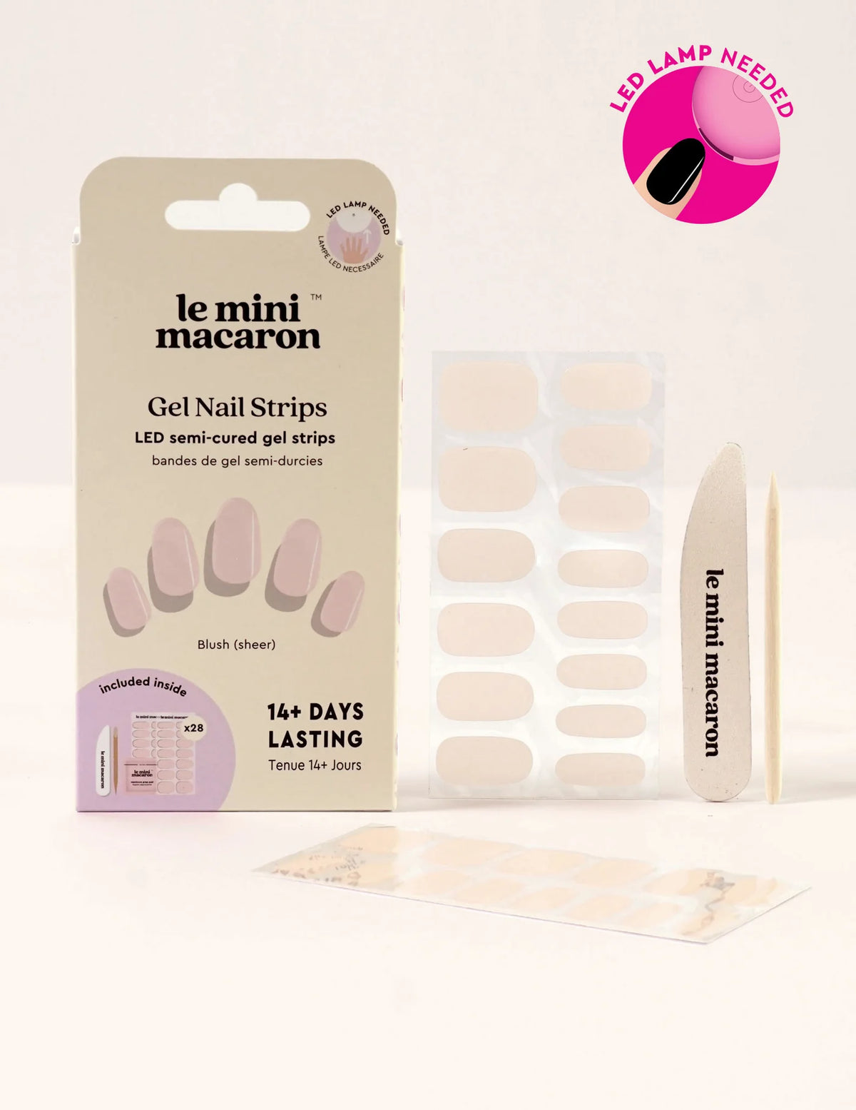 Gel Nail Strips - Blush