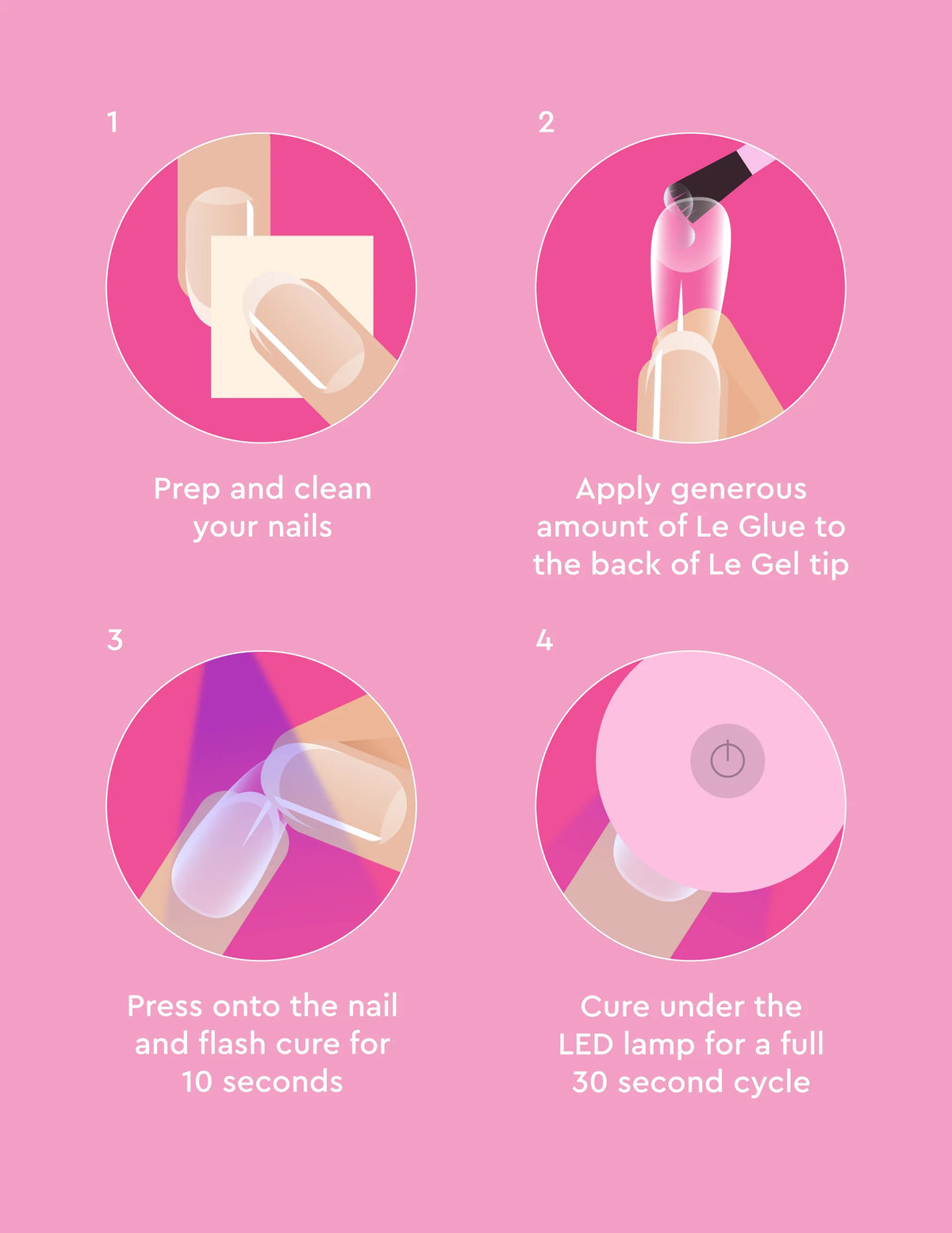 Le Gel Tip! - Nail Extension Tips