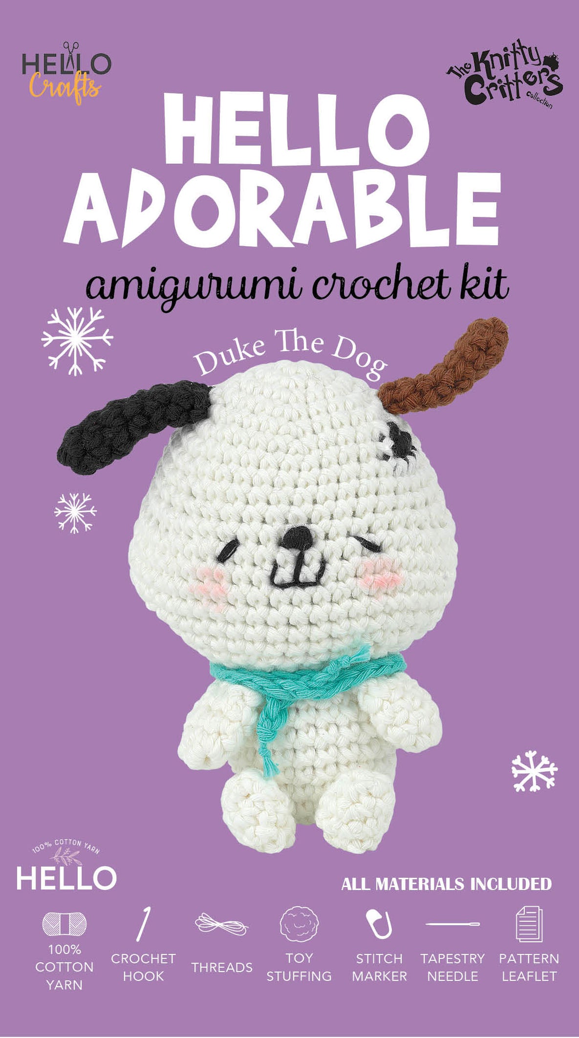 Crochet Kit - Duke The Dog