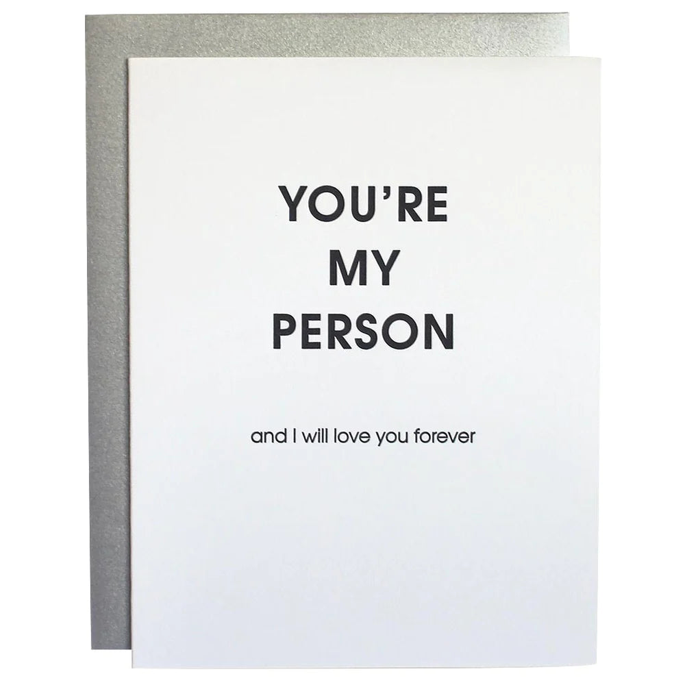 Tækifæriskort &quot;You&#39;re My Person&quot;