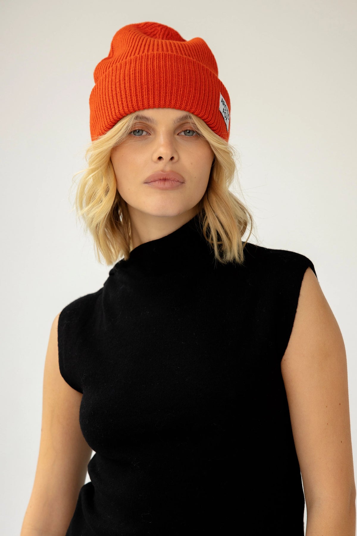 The Recycled Bottle Beanie - Rauð