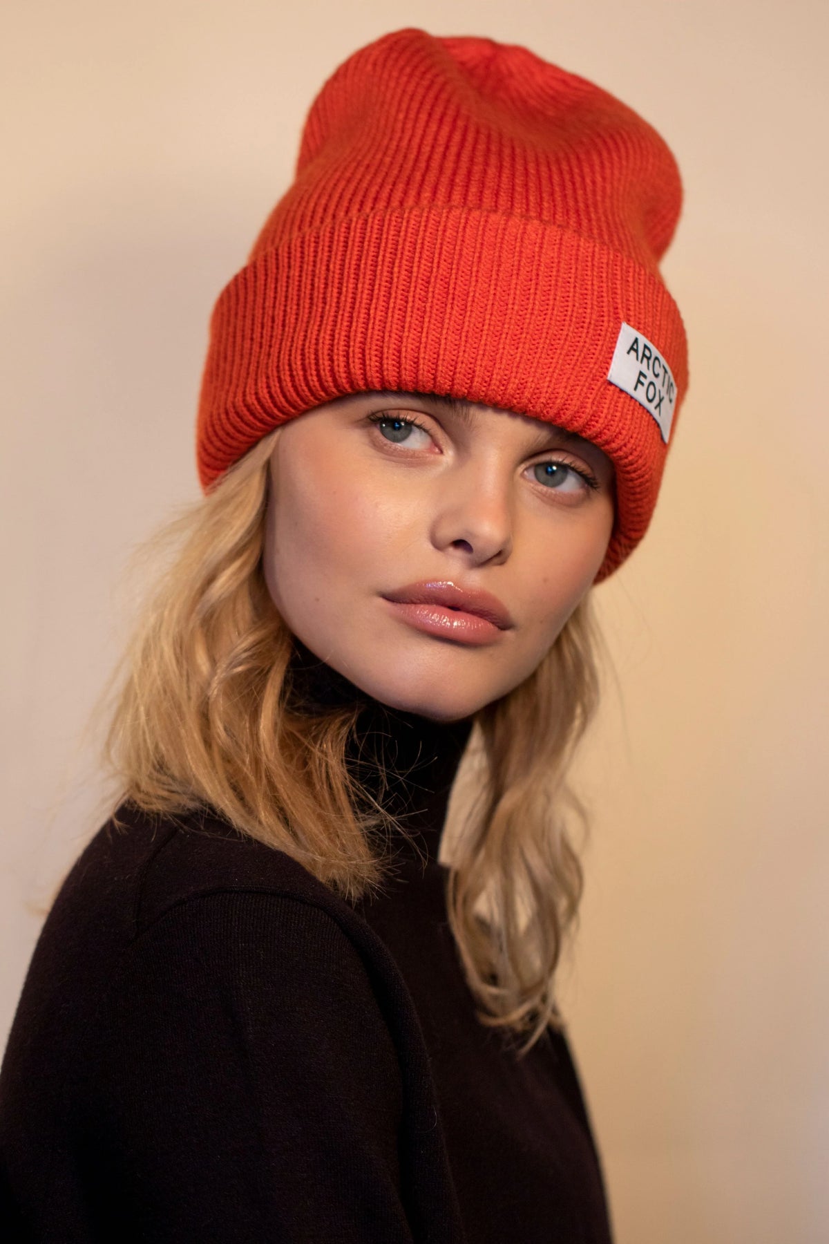 The Recycled Bottle Beanie - Rauð